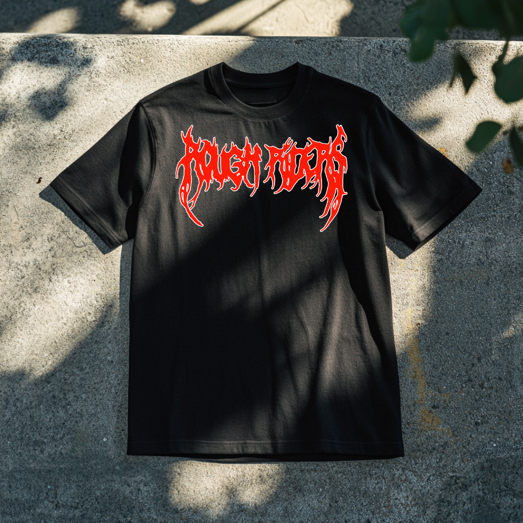 Heavyweight Tee - Red/Black