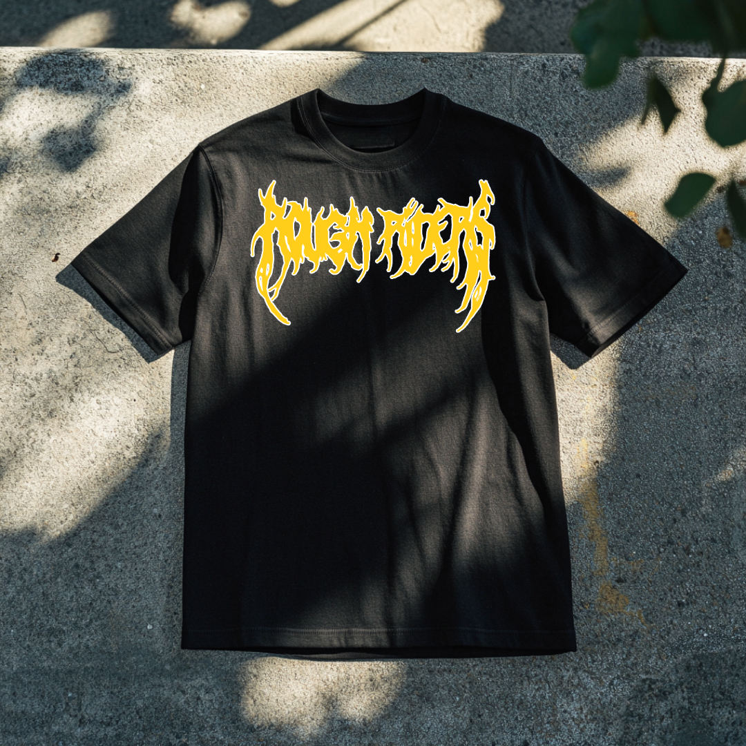 Heavyweight Tee - Yellow/Black