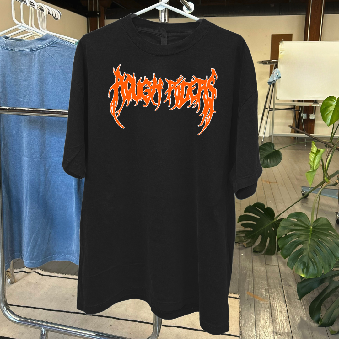 Heavyweight Tee - Orange/Black