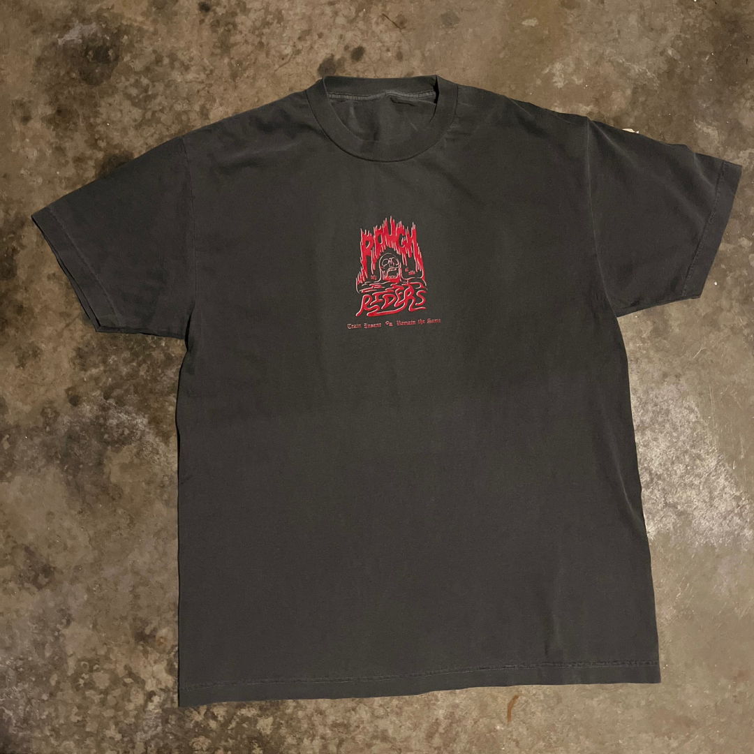 The Inferno Within / Heavyweight Tee / Dark Grey