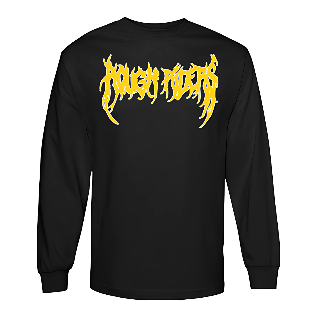 Heavyweight Long Sleeve Tee - Yellow/Black