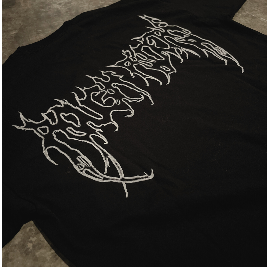 "The Journey Begins" Heavyweight T / Black